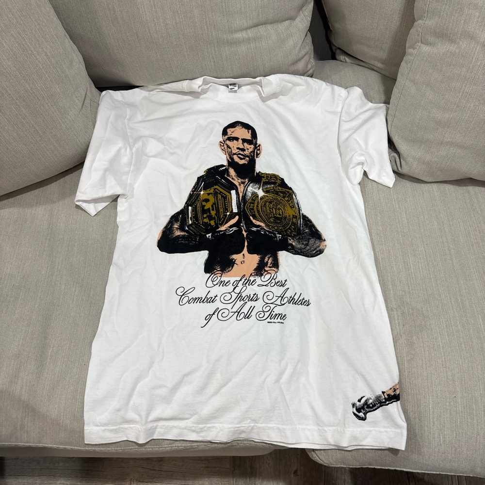 White Graphic Men's T-Shirt